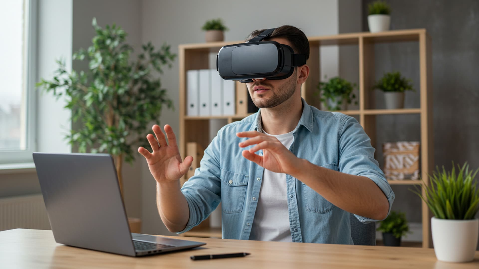 VR in Remote Work: Bridging the Gap with Virtual Offices and Spatial Collaboration